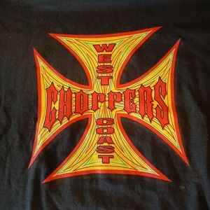 Like new vintage west coast choppers t shirt